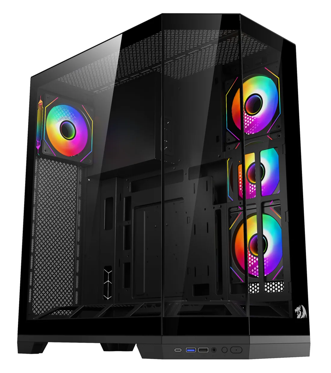 REDRAGON-EDGE-CA-608-1 (1) کیس Redragon مدل EDGE CA-608 - تصویر 1